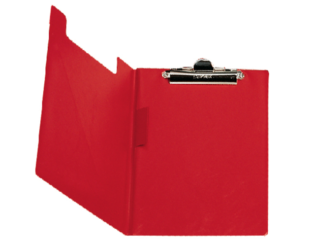 4210-09 Foldover Clipboard A4, Red