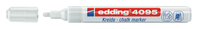 edding 4095 chalk marker white