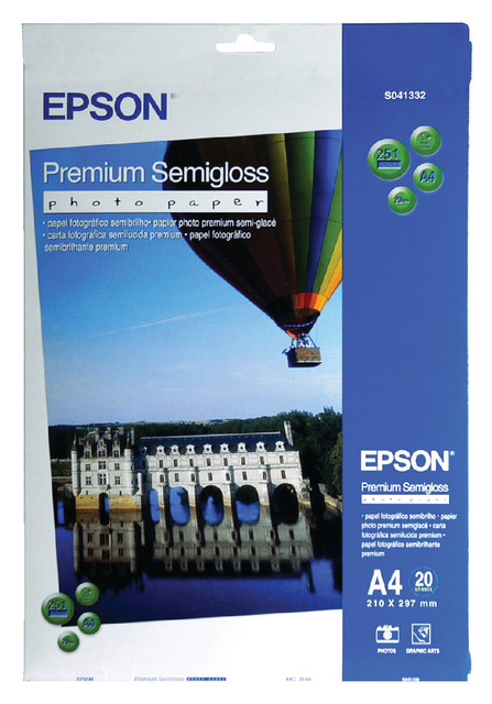 EPSON photopaper semigloss premium A4
