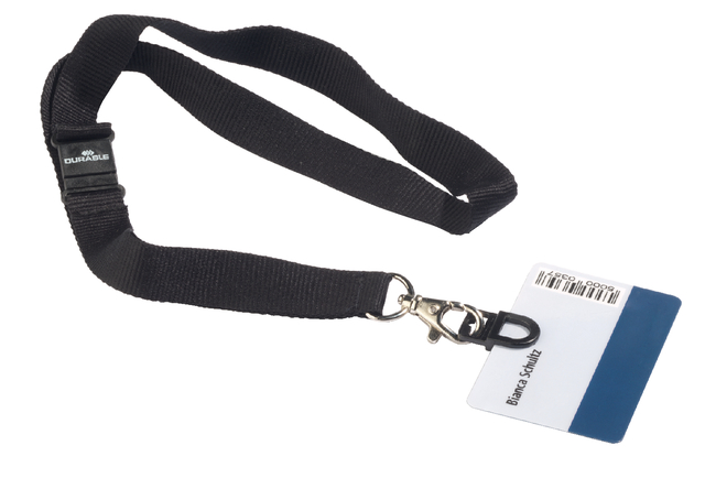 CARD FIX WITH TEXTILE NECKLACE