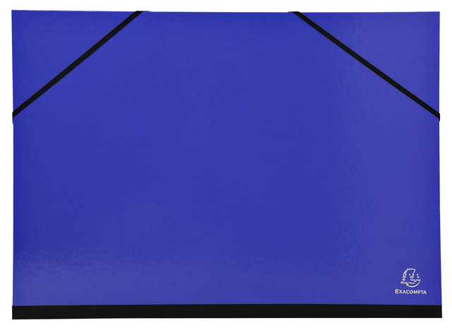 Tekenmap Exacompta Iderama 32x45cm met elastieke sluiting assorti