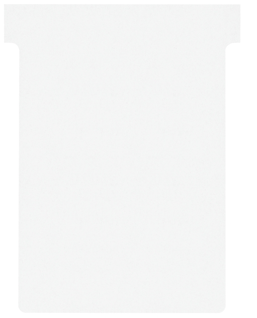 Nobo T-Cards A8White 2003002