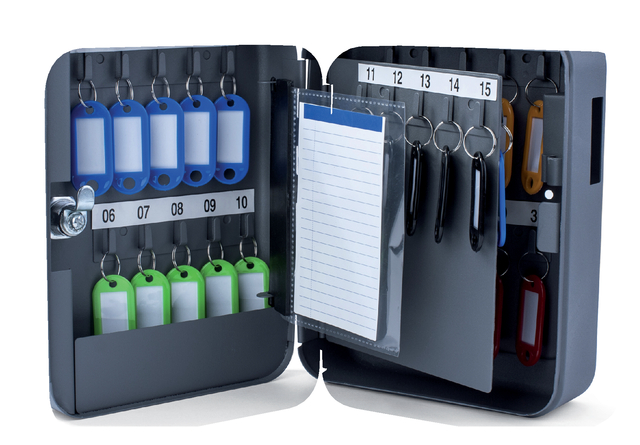 Key cabinet Quantore Basic 30 hooks
