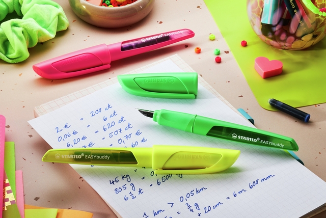 Vulpen STABILO Easybuddy large en medium neon assorti
