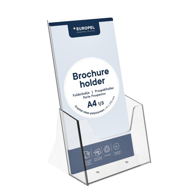 Brochure holder OPUS 2 1/3