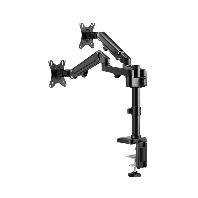 Monitorarm Neomounts DS70-750BL2 zwart 2 scherm