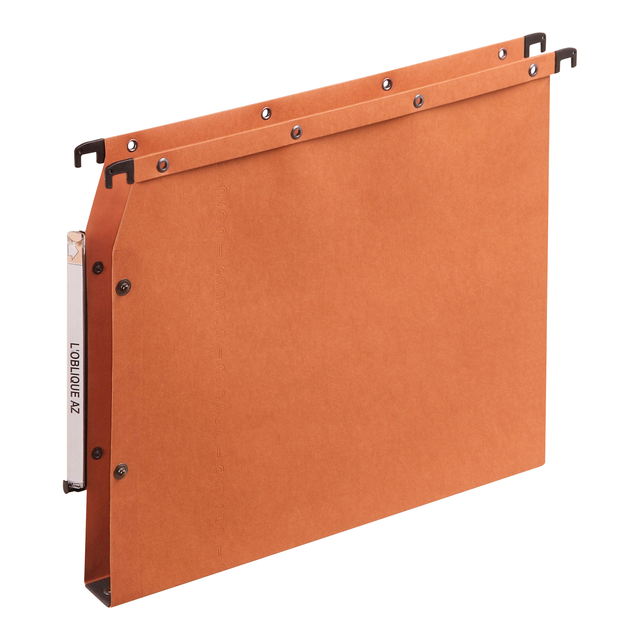 Elba Ultimate Suspension FileAzv 30 Mm Base; Box Of 25; A4 Kraft Orange