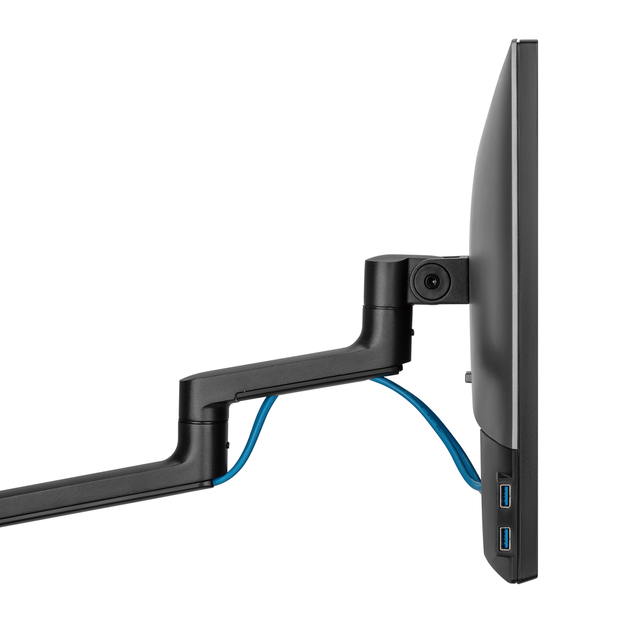 Monitorarm + laptophouder Neomounts NEXT DS20 17-27'' zwart