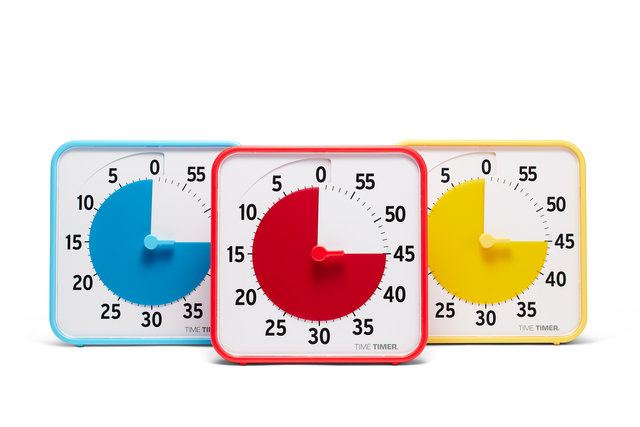 Time Timer medium classroom set secundair