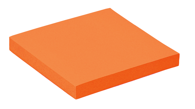 Sticky notes Quantore 76x76mm neon orange