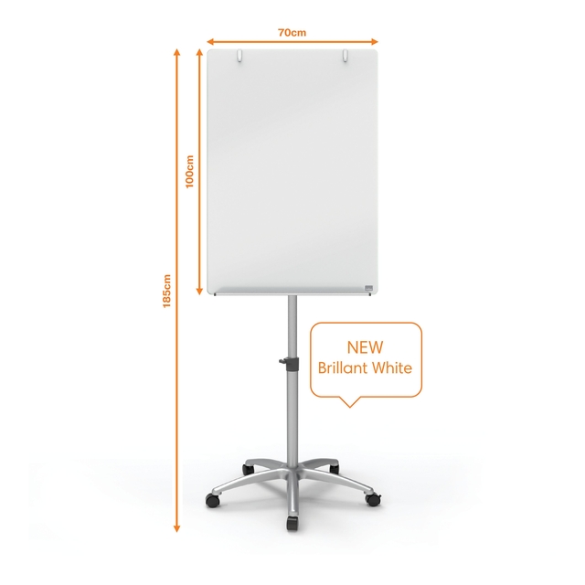 Nobo Glass Mobile Easel