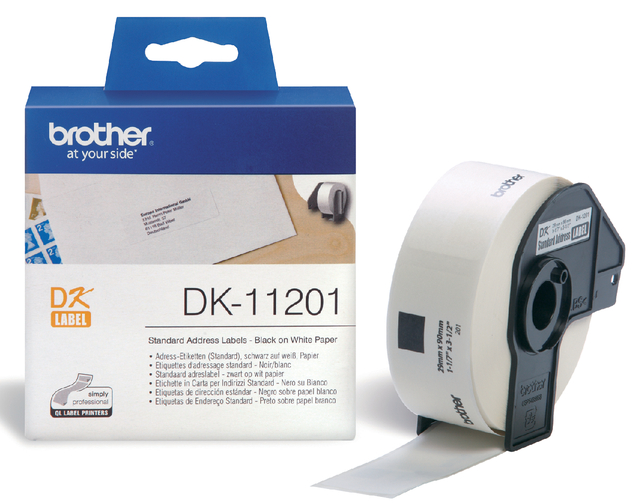 Brother Label  Standard Address DK11201