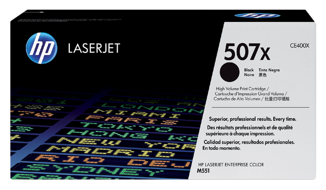 HP 507X Toner Cartridge HY Blk CE400X