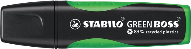 Markeerstift STABILO GREEN BOSS 6070/33 groen