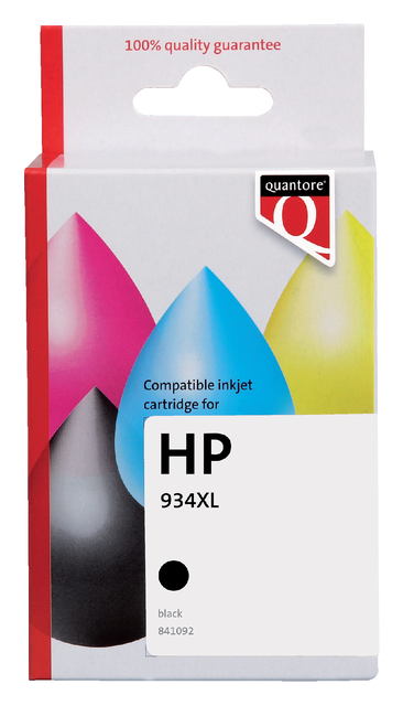 Inkjet cartridge Quantore HP C2P23AE 934XL black