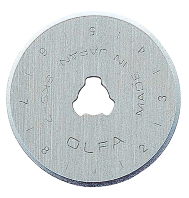 Reservemes Olfa RTY-1/C blister à 2 stuk