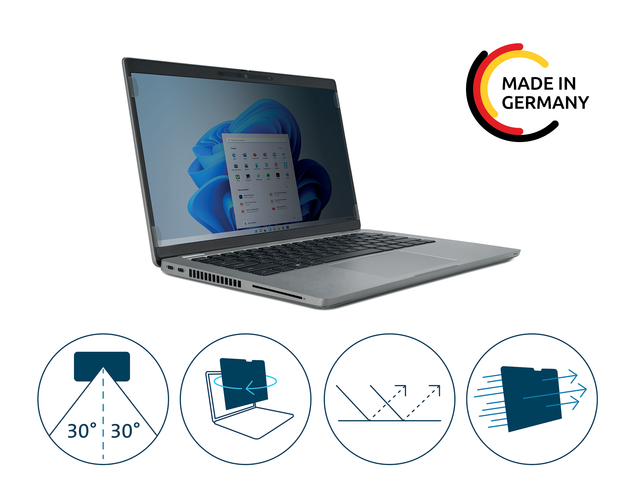 Privacyfilter Kensington 2-weg voor 14" laptops 16:9