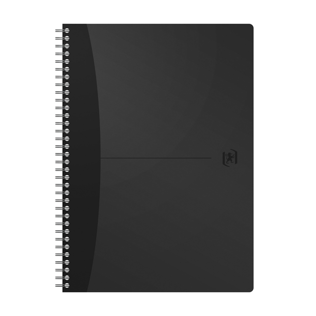 OXFORD Office Urban Mix A4 Polypropylene Twin-wire Notebook  5mm Squares 180 Pages Assorted Colours SCRIBZEE® Compatibl
