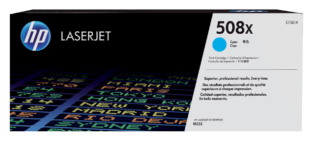 HP 508X TonerCartridge HY Cyan CF361X