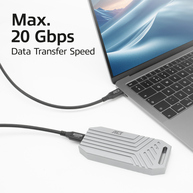 Kabel ACT USB-C 4.0 20Gbps 2m