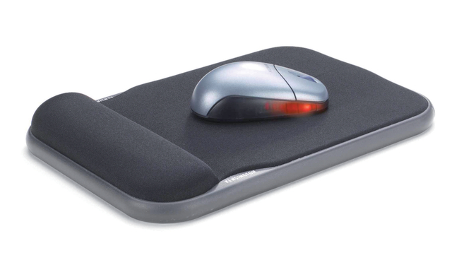 Mouse pad with wrist rest Kensington adjustable black