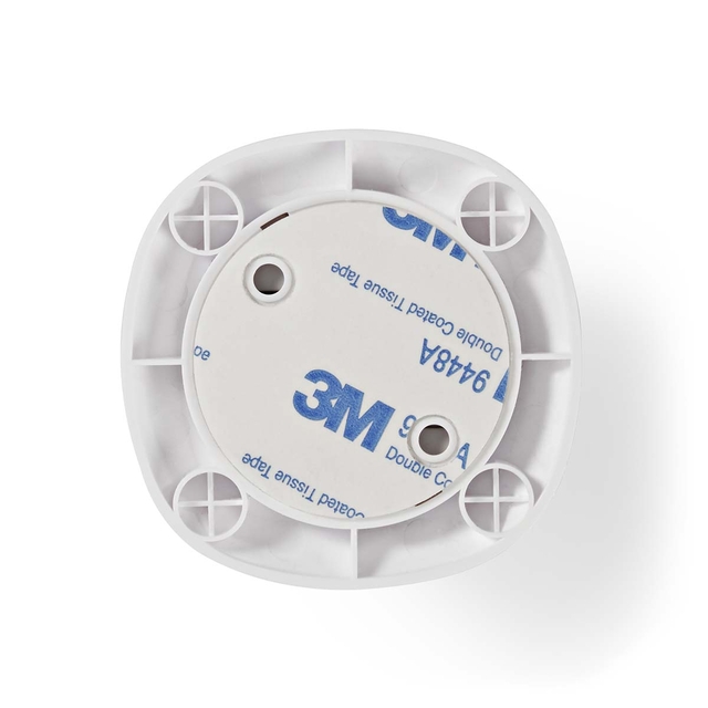 Rookmelder Nedis Smartlife Zigbee 3.0 Wifi 10 jaar sensor wit
