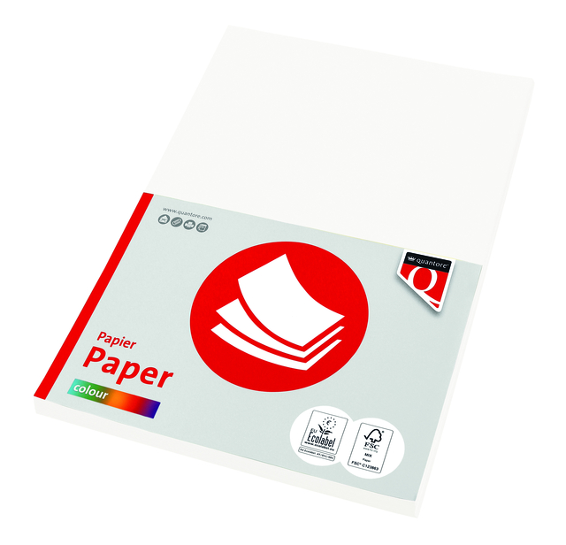 Copy paper Quantore Colour A4 120gr white 100sheet