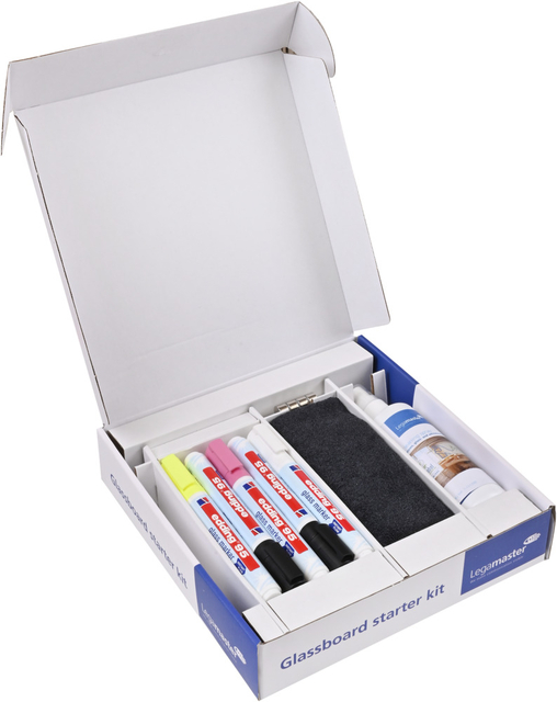 Legamaster glassboard starter set 11-part