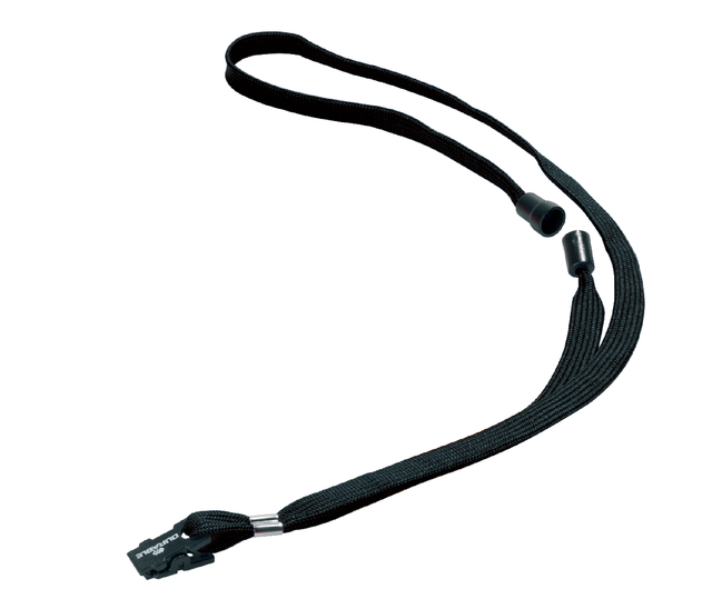 Durable Textile Blk Lanyard 10mm 811901