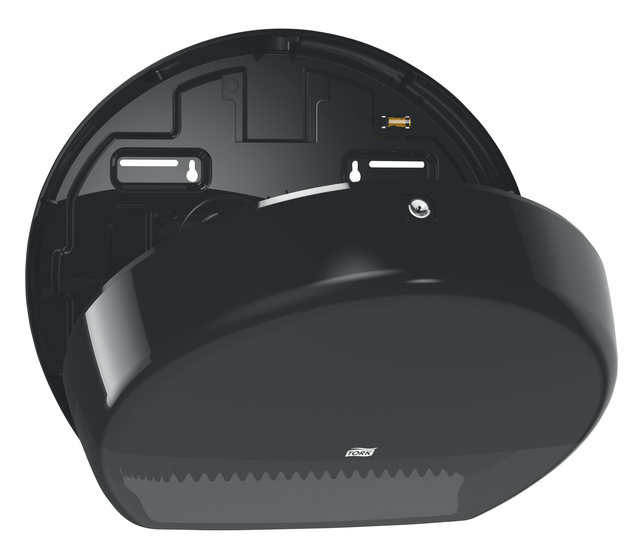 Toilet paper dispenser Tork Jumbo T1 Elevation black 554008