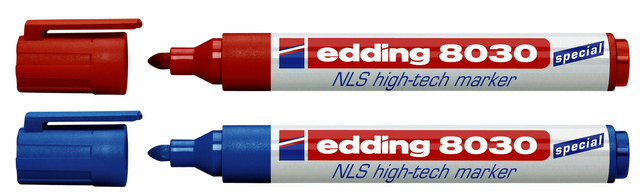 edding 8030 NLS high-tech marker blue