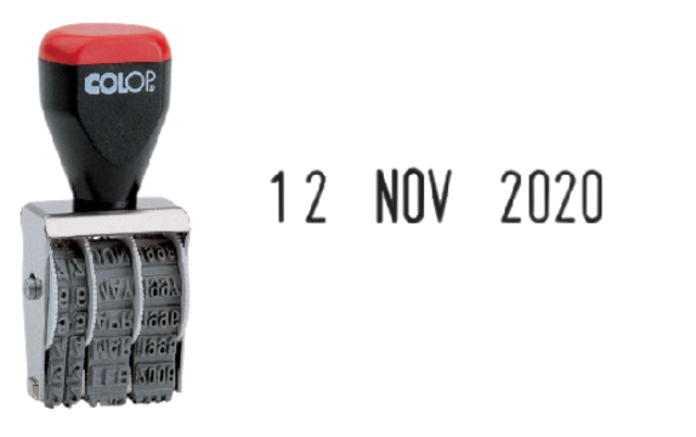 Datumstempel Colop 04000 band Nederlands