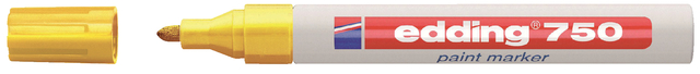 edding 750 paint marker yellow