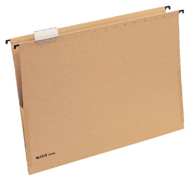 suspension file with bellows Leitz Alpha A3 brown