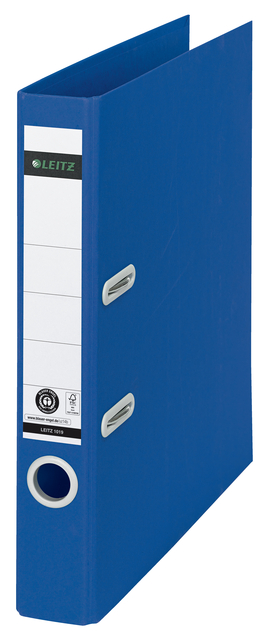 Ordner Leitz Recycle 180° 50mm karton A4 blauw
