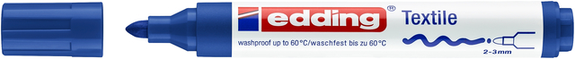 edding 4500 textile marker blue