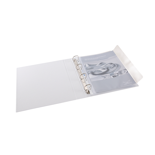 Bag of 10 Punched pockets Elba A4 Polypropylene 120µ Embossed Clea