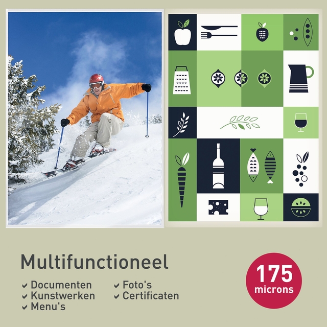 Lamineerhoes Leitz iLAM A4 2x175micron 100 stuks