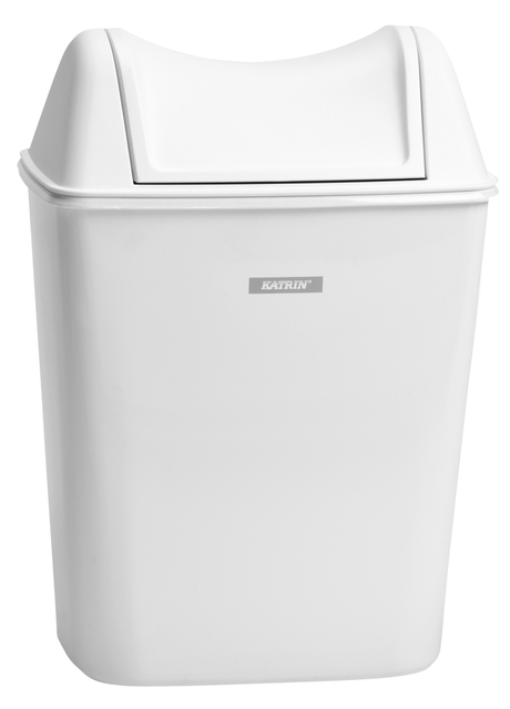 Dameshygiënebak Katrin 8 liter wit 9185