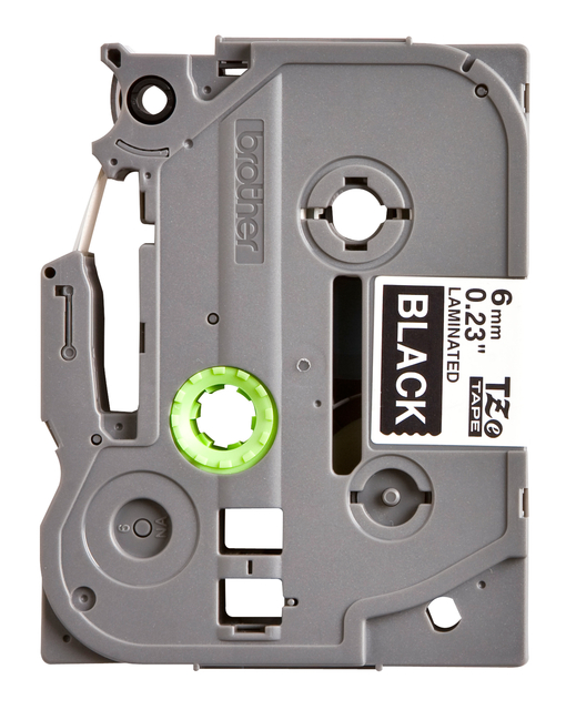 Brother 6mm WhtOnBlk Tape TZE315