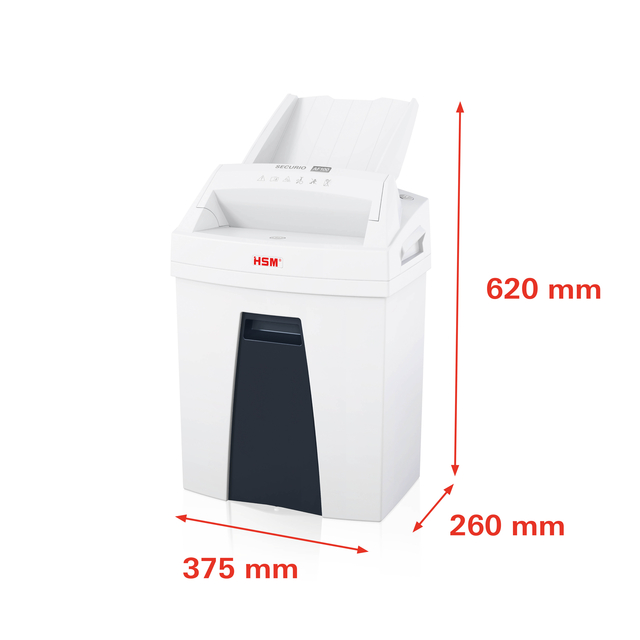 HSM SECURIO AF100 document shredder with automatic paper feed - 4 x 25 mm