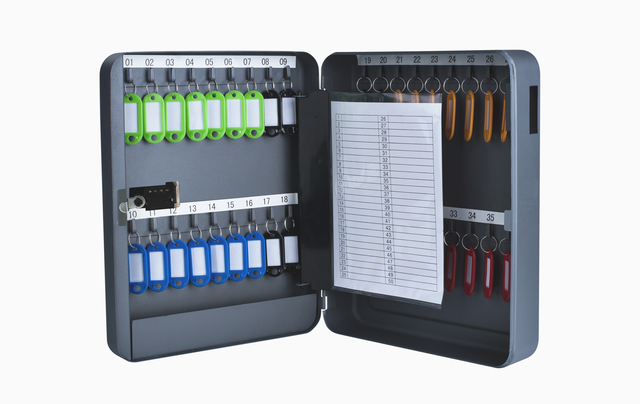 Key cabinet Pavo basic with combination lock 36 hooks 300x240x80mm