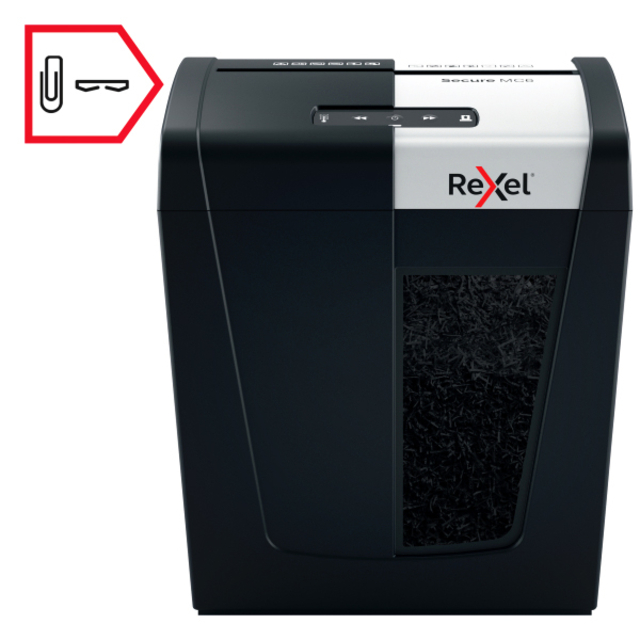 Papiervernietiger Rexel Secure MC6 snippers P5 2x15mm