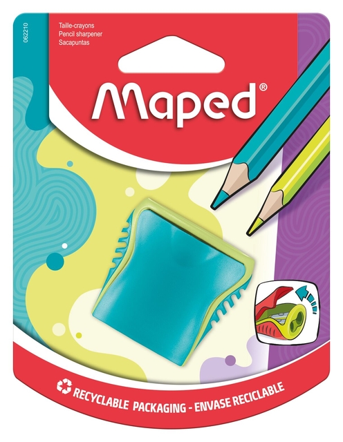 PENCILSHARPENER MAPED BOOGY 2-HOLES