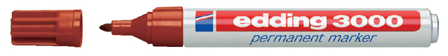 edding 3000 permanent marker brown