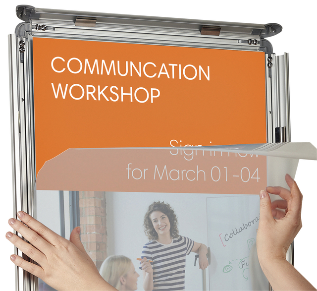 Nobo Snap Frame Poster Display A0