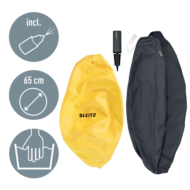 Actieve zitbal Leitz Ergo Cosy grijs
