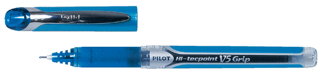 Hi-Tecpoint V5 Grip - Liquid Ink Rollerball - Blue - Fine Tip