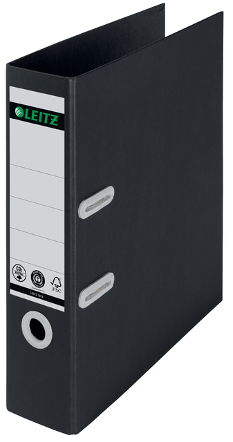 Lever Arch File Leitz  80mm Recycle, CO2 neutral black