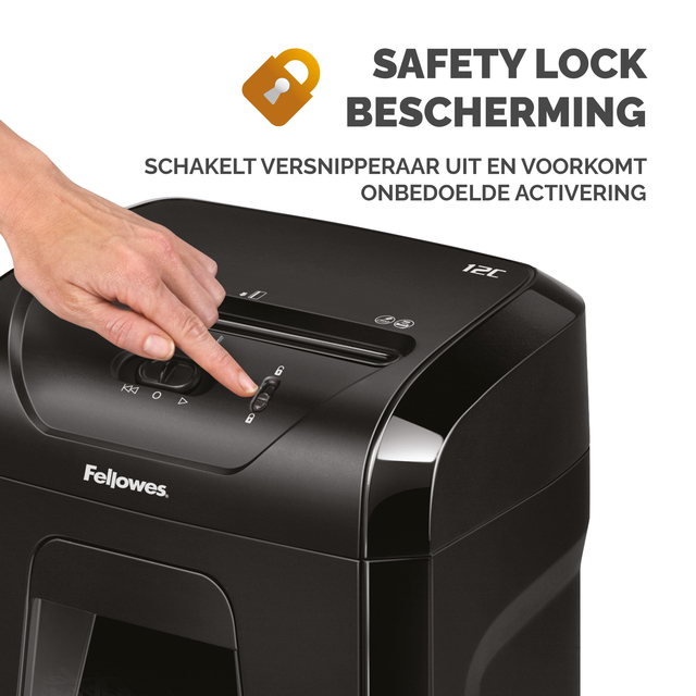 Papiervernietiger Fellowes Powershred 12C 4x40mm